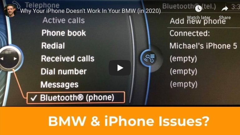 Why your iPhone doesn't work in your BMW