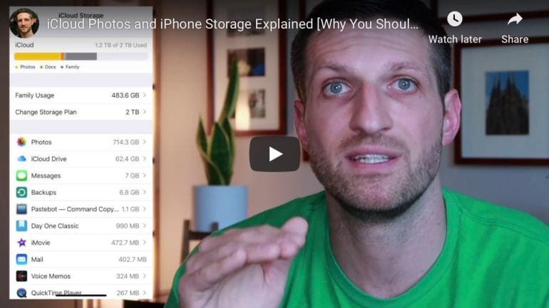 iCloud Photos and iPhone Storage explained