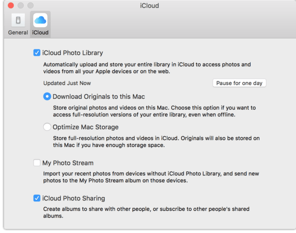 iCloud Photo Library synchronization performance