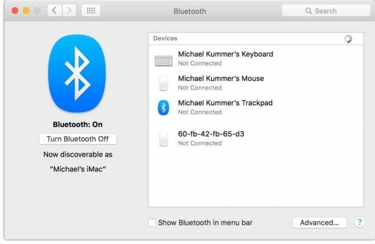 Mac Bluetooth issues affect keyboard and trackpad