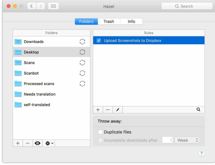 how to screenshot on mac for dropbox