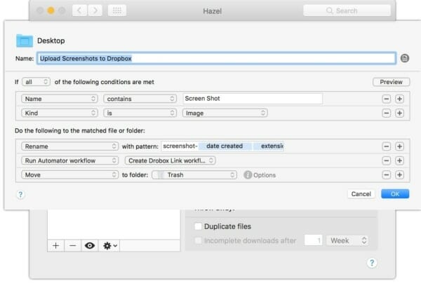 How to take a screenshot on macOS and create a Dropbox link