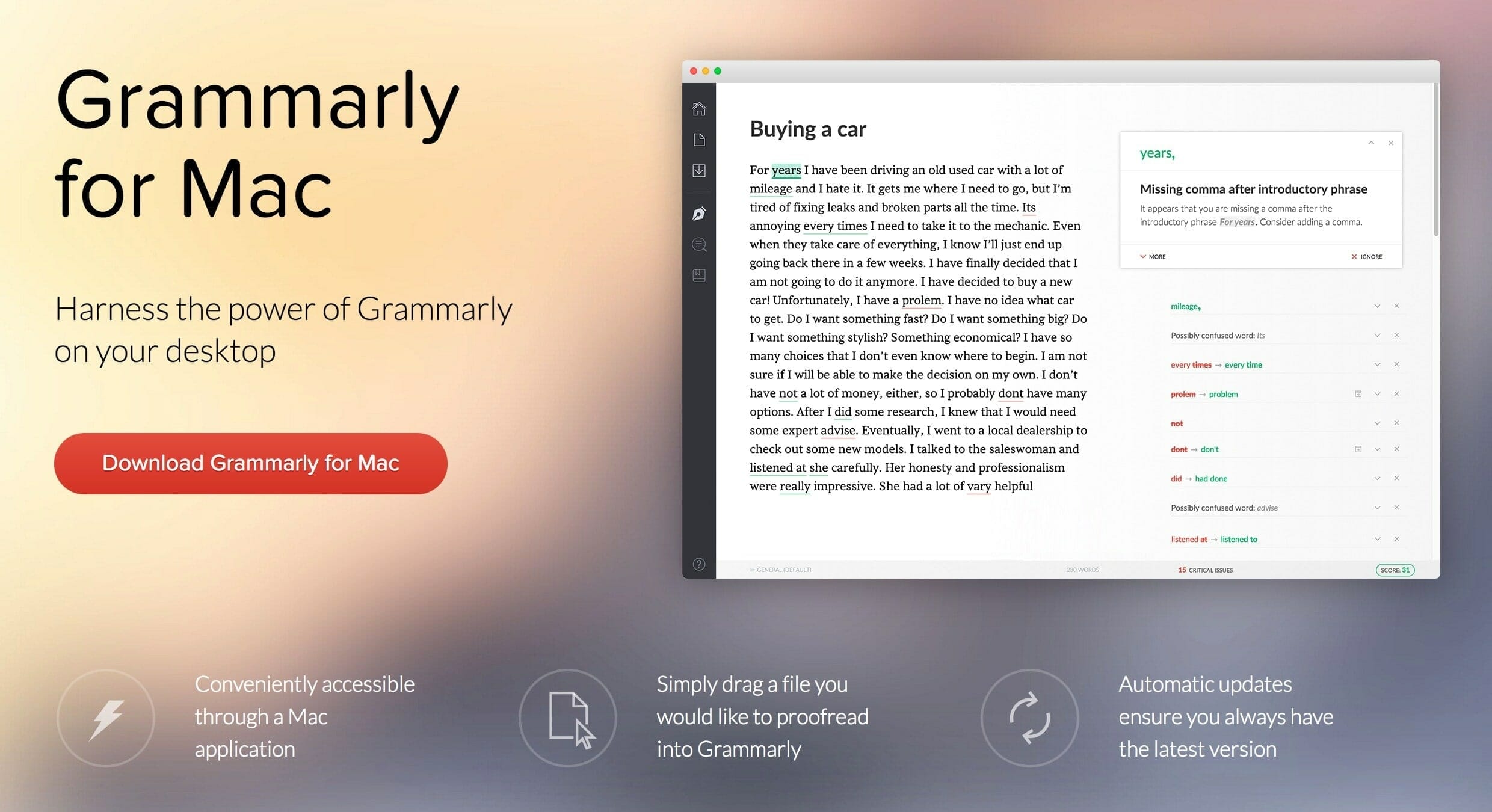 grammar plugin for mac word