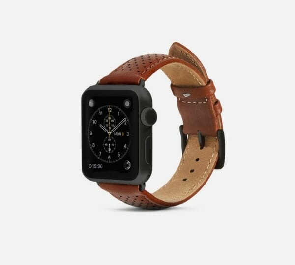 Review - Premium leather bands for the Apple Watch from Burkley and Monowear