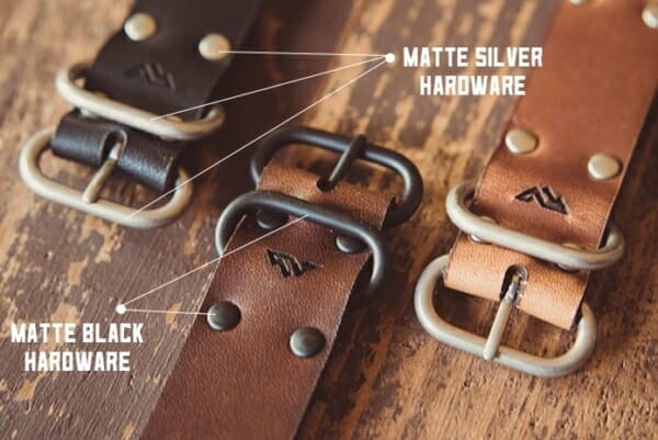 Hardware options of the Range Leather Band