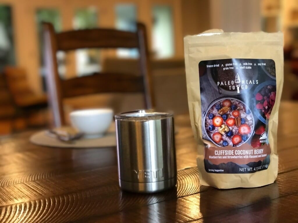 Paleo Meals To Go: Freeze-dried meals for backpackers and travelers