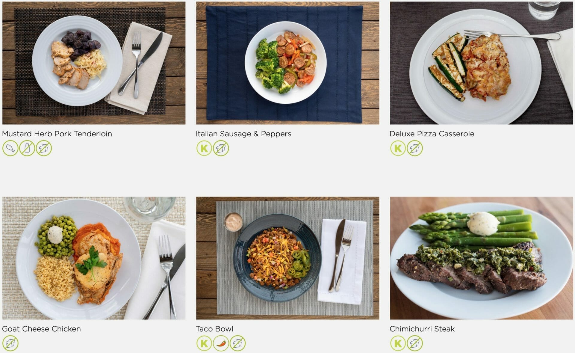 Factor 75 uses only organic ingredients for its meals