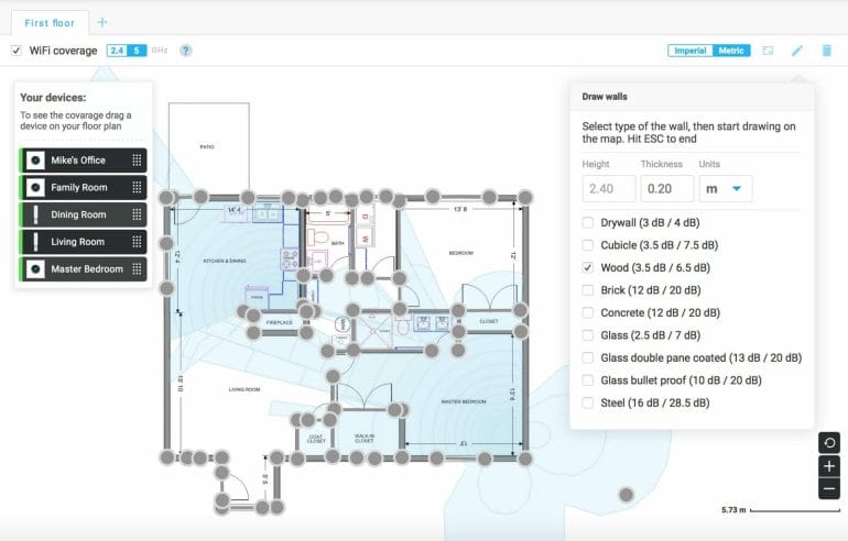 Positioning of my AmpliFi Routers and MeshPoints