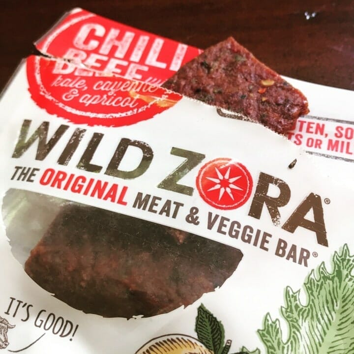 Wild Zora Chili Beef Meat & Veggie Bar