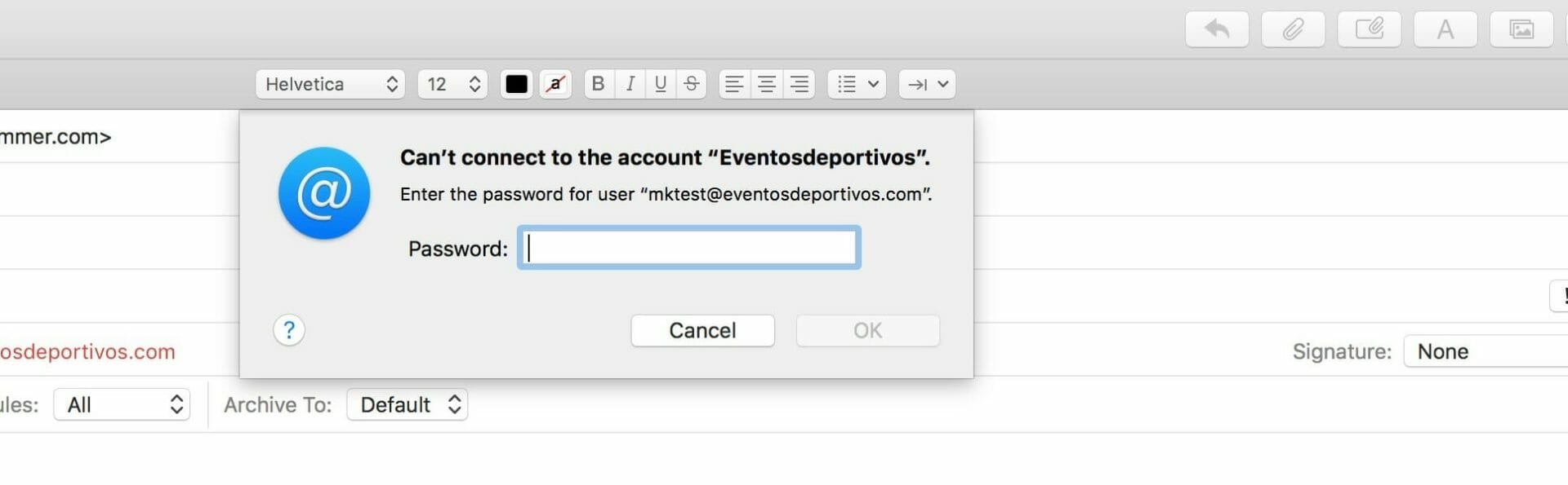 outlook for mac email stuck in junk