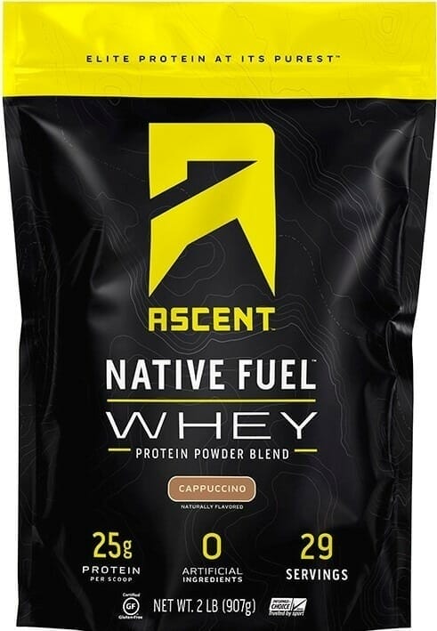 Ascent Native Fuel Whey - Best natural protein powders for building muscle and CrossFit