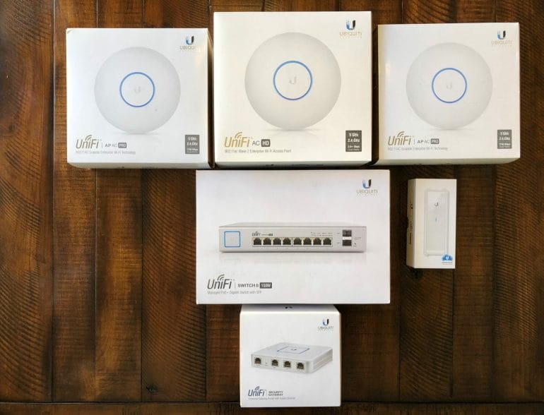 My original UniFi equipment