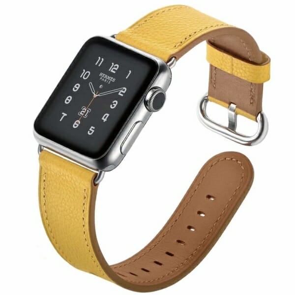Elobeth Genuine Leather Band - Yellow