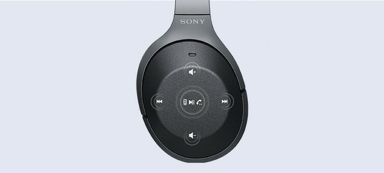 Sony WH-1000XM2 playback controls