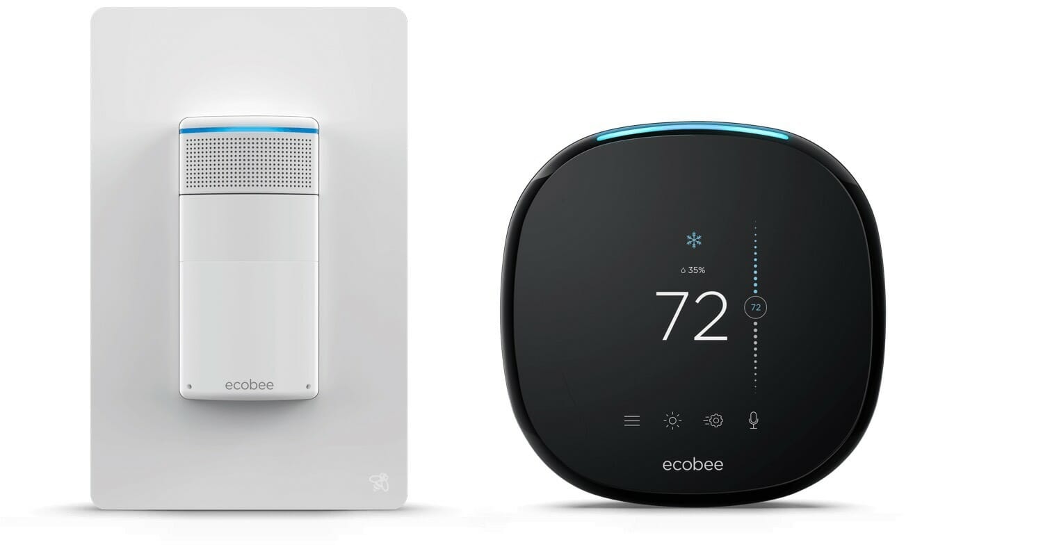 ecobee Switch+ integrates with the ecobee4 thermostat
