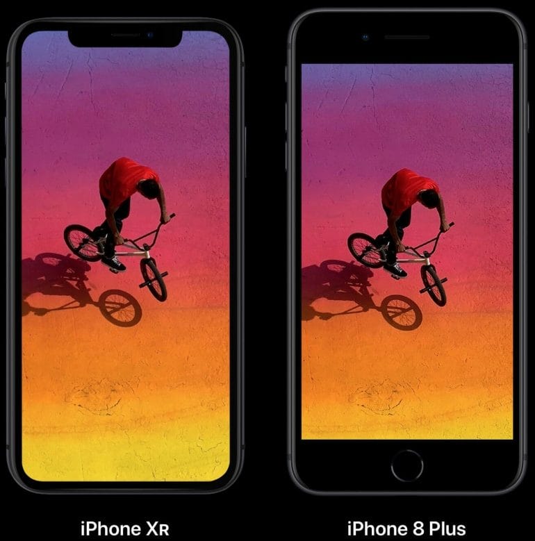 iPhone Xr vs. iPhone 8 Plus