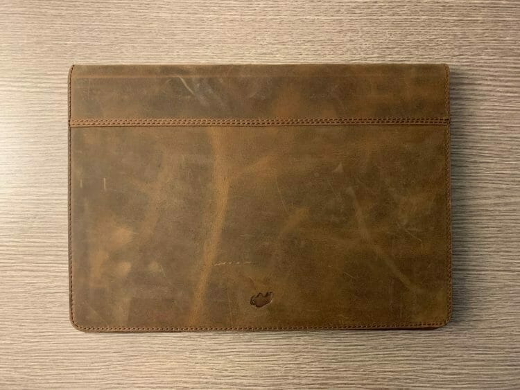 Burkley MacBook Pro Leather Case Patina