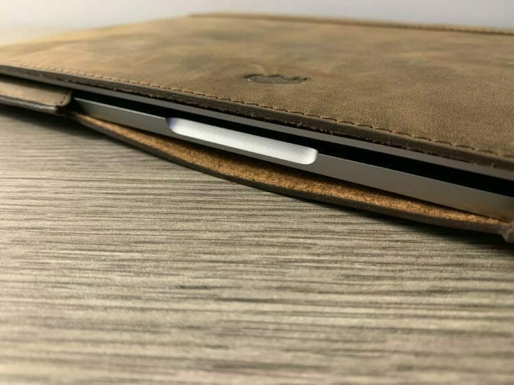 Burkley MacBook Pro Leather Sleeve