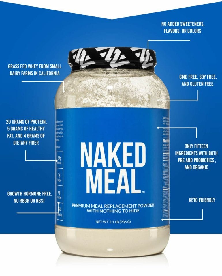 Naked Meal - Nutritional Information