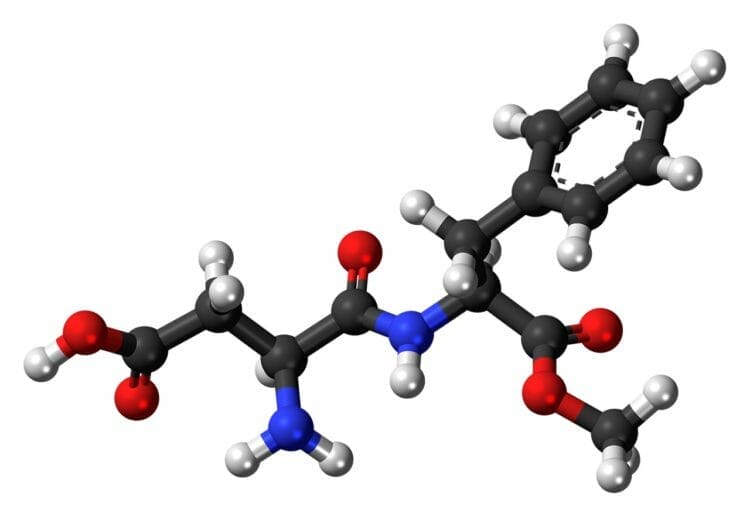 Chemical Structure of Aspartame