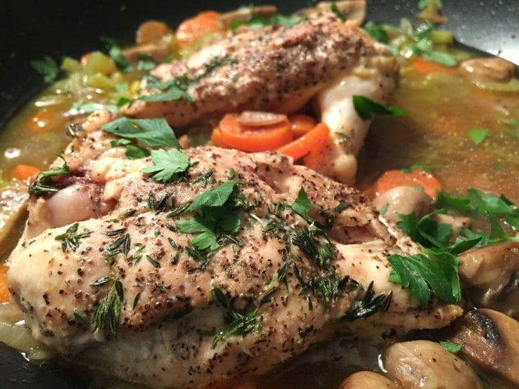 Mediterranean chicken dish