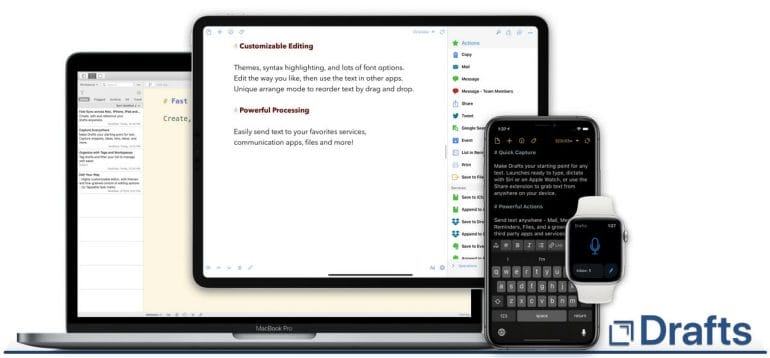 Drafts - The quickest way to enter text