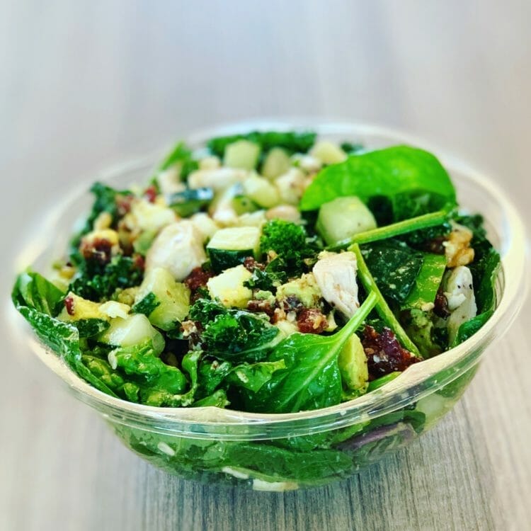 Keto salad bowl