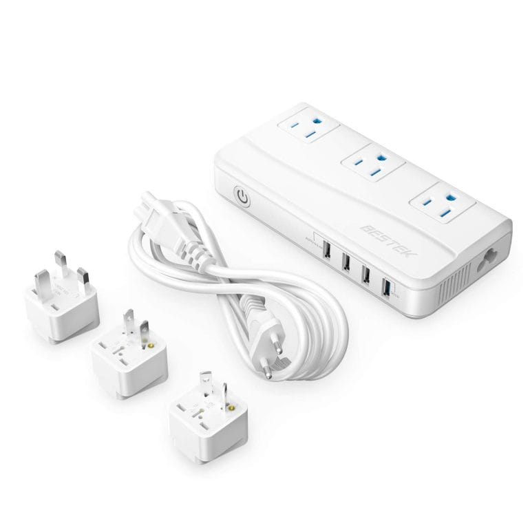 BESTEK 220V to 110V Voltage Power Converter