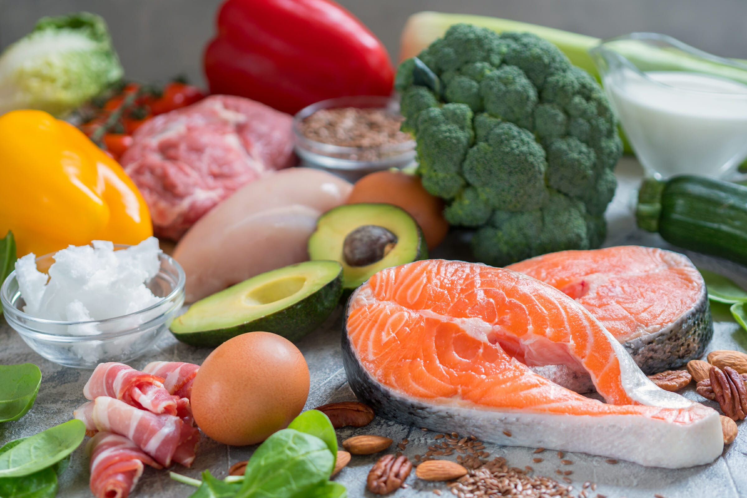 The ketogenic diet is low in carbs in high in fat 