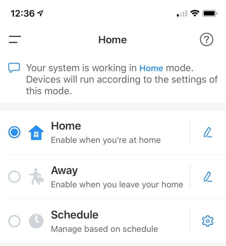 eufyCam lacks geofencing and HomeKit support