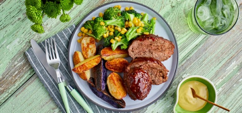 Green Chef: Barbecue Meatloaf
