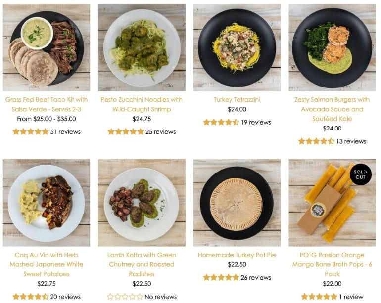 Paleo On The Go - AIP meals