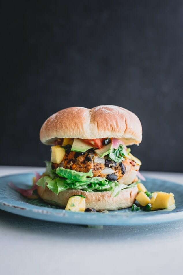 black beans burgers
