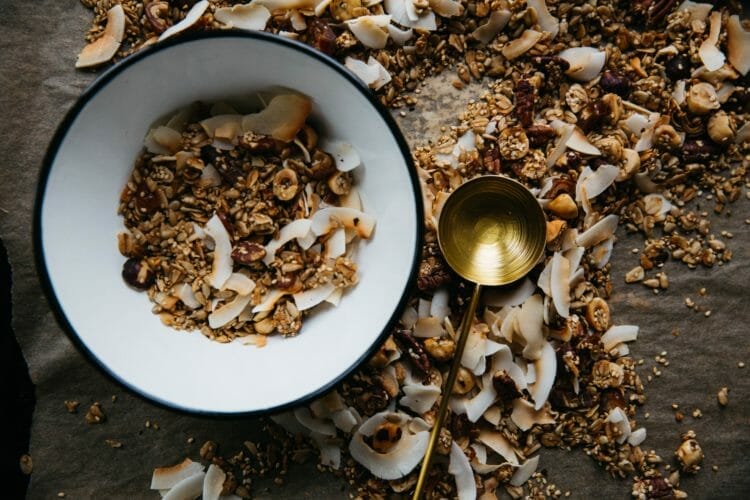 granola - a vegan meatless protein source