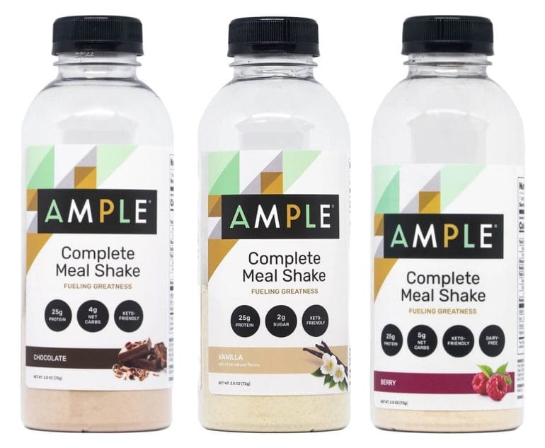 Ample low-carb product lineup