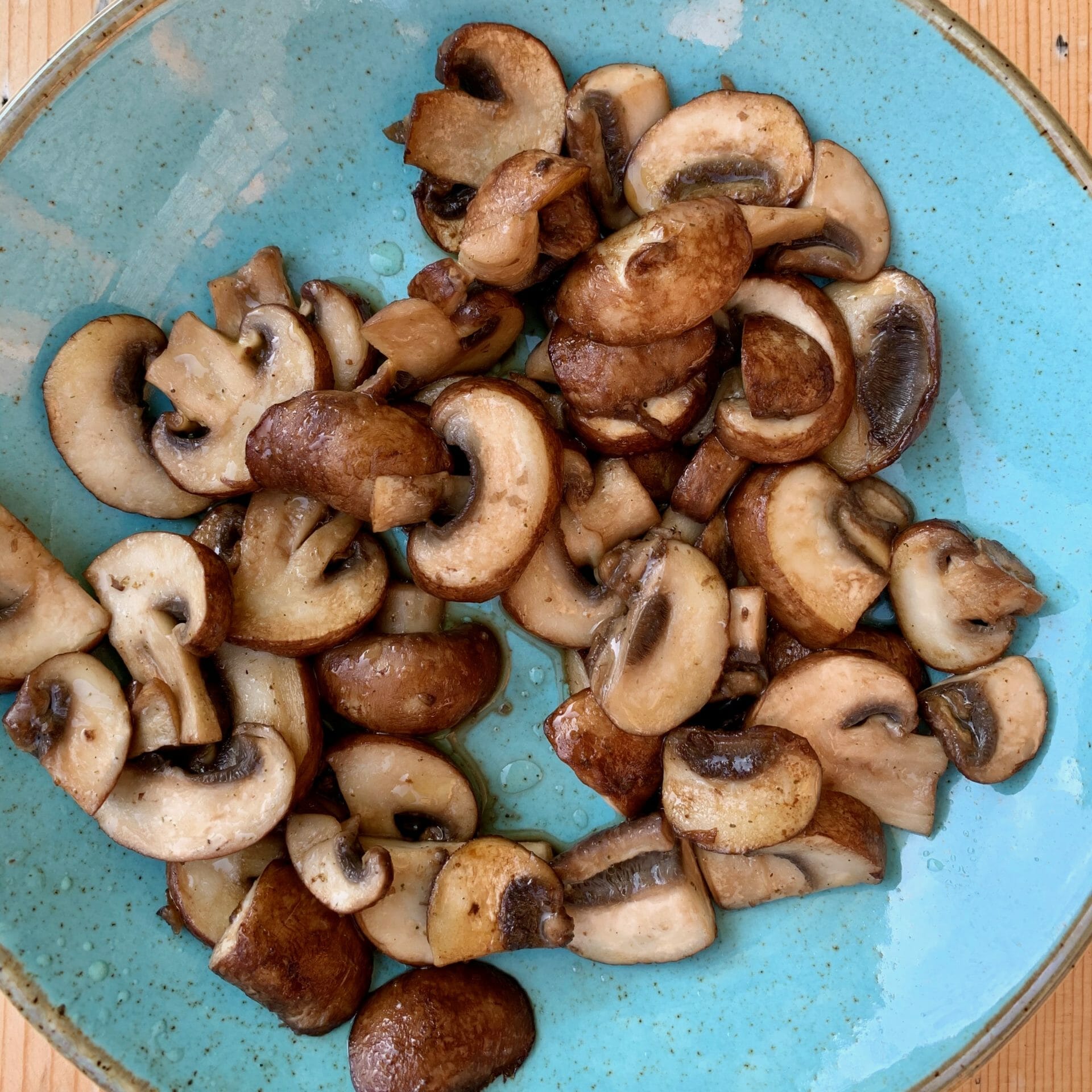 Sautéed mushrooms