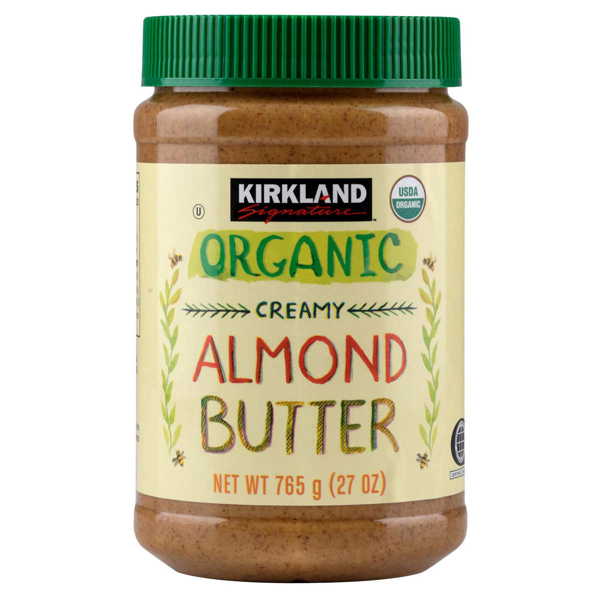Costco offers organic almond butter.