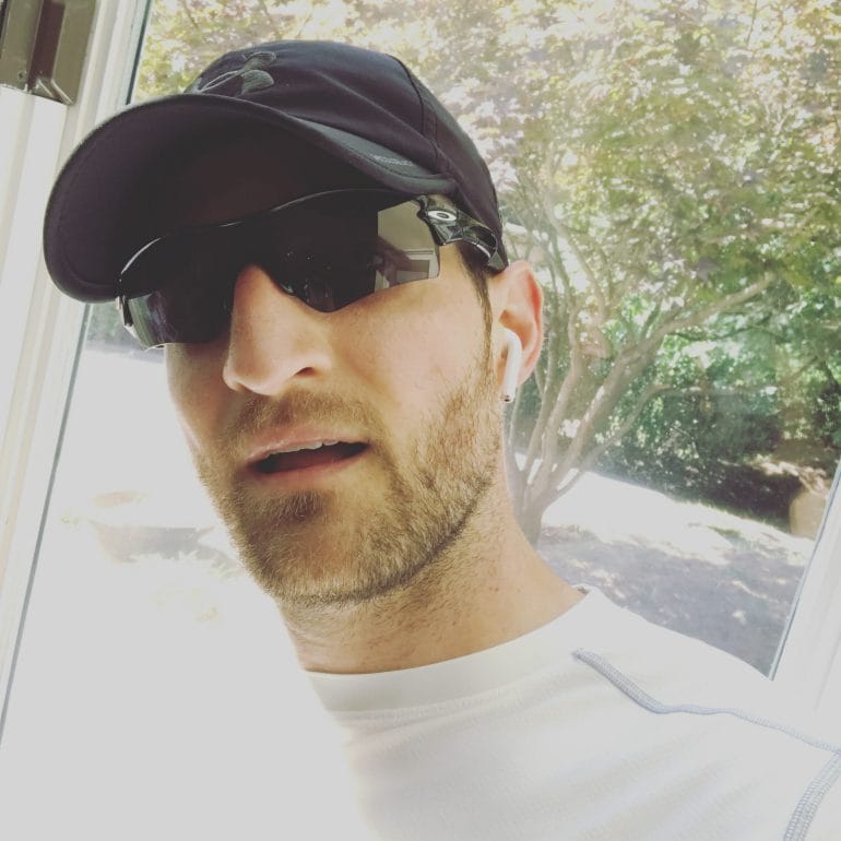 The original AirPods weren't water-resistant. But I wore them during workouts anyway.