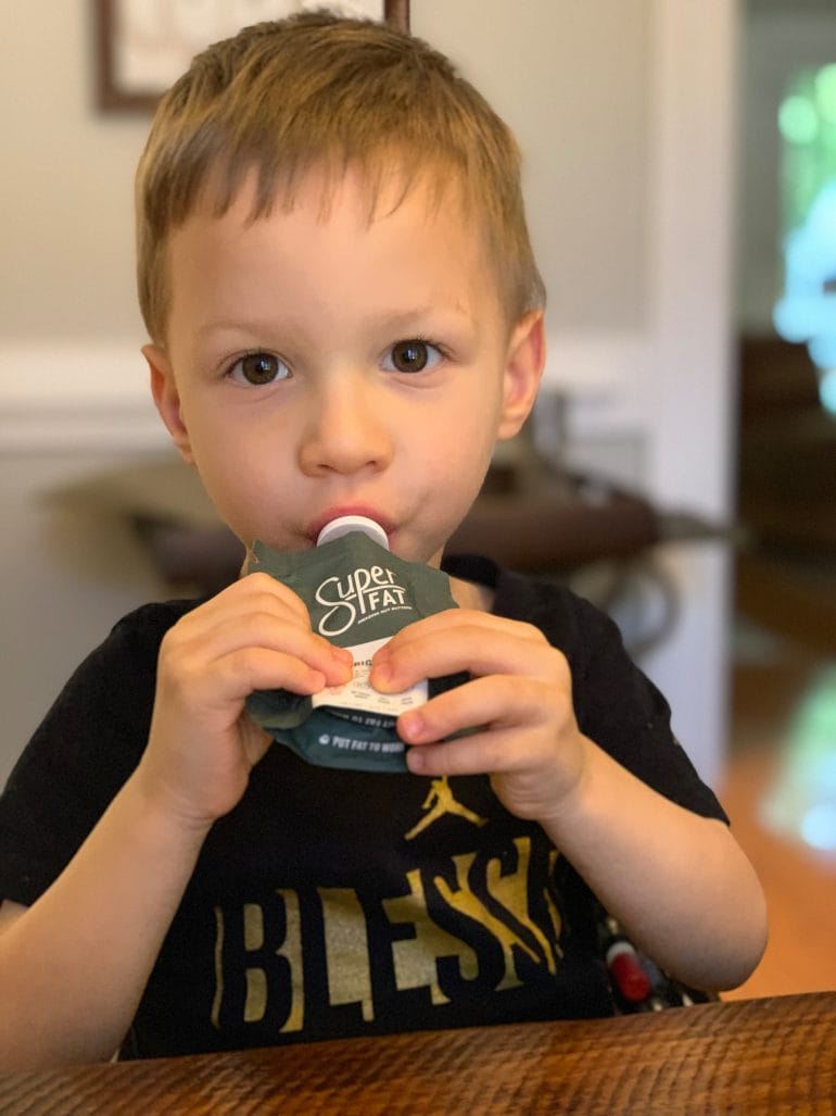 Lucas loves the Macadamia Coconut flavor.