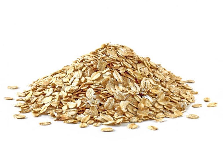 Whole-grain oats have a glycemic index of 55