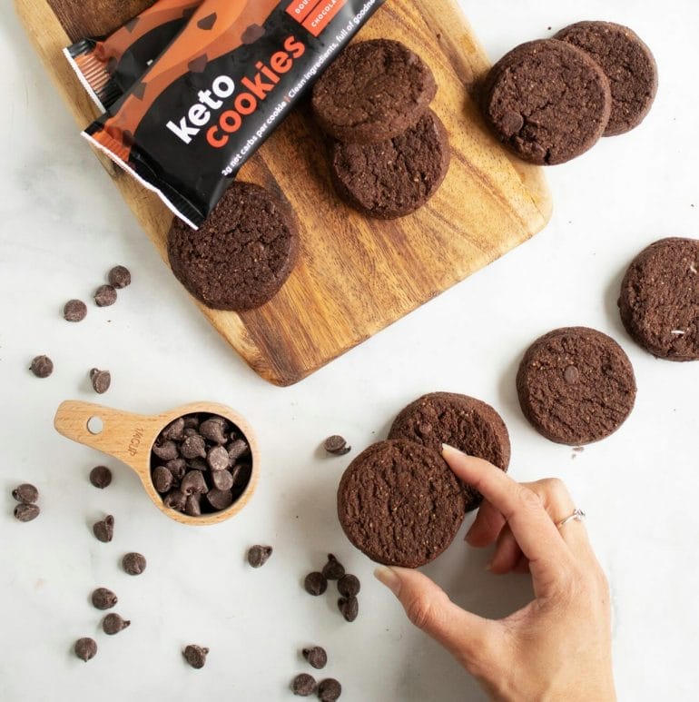 Keto Cookies - Double Chocolate
