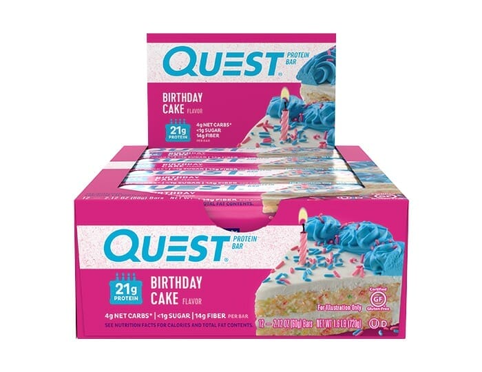 Quest Protein Bar (Birthday Cake)