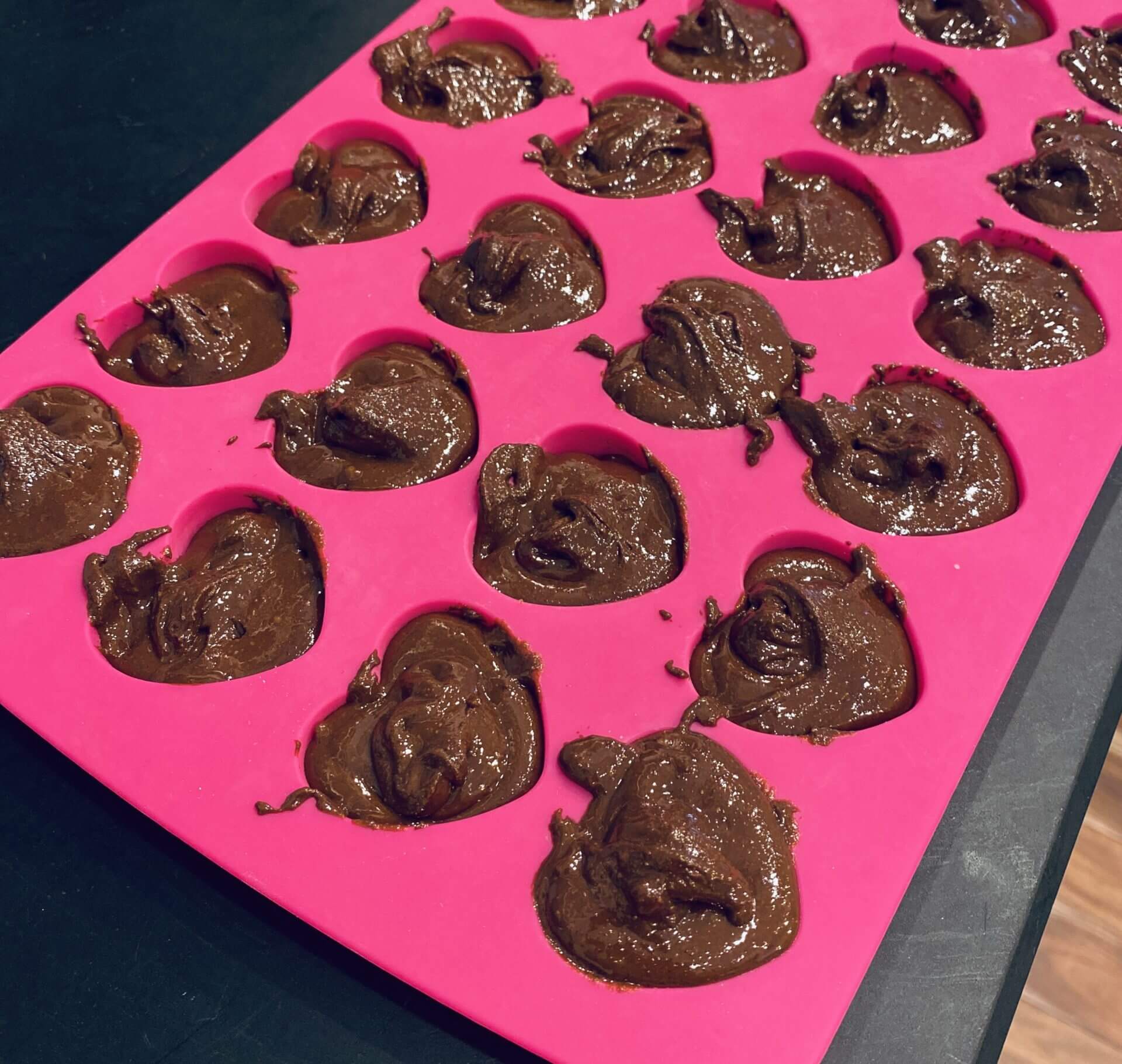 Fat bombs in baking pan