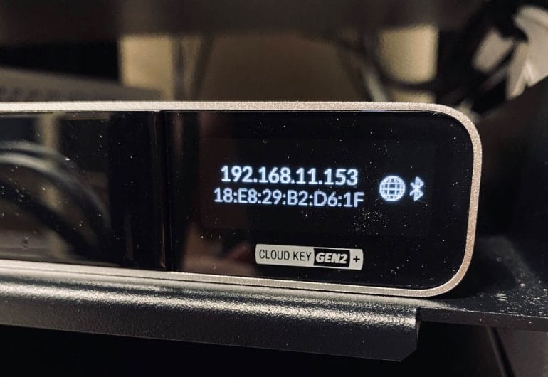 My decommissioned UniFi Cloud Key Gen 2