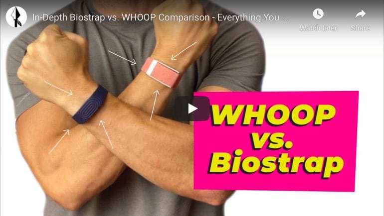 Biostrap vs. WHOOP - Ultimate comparison