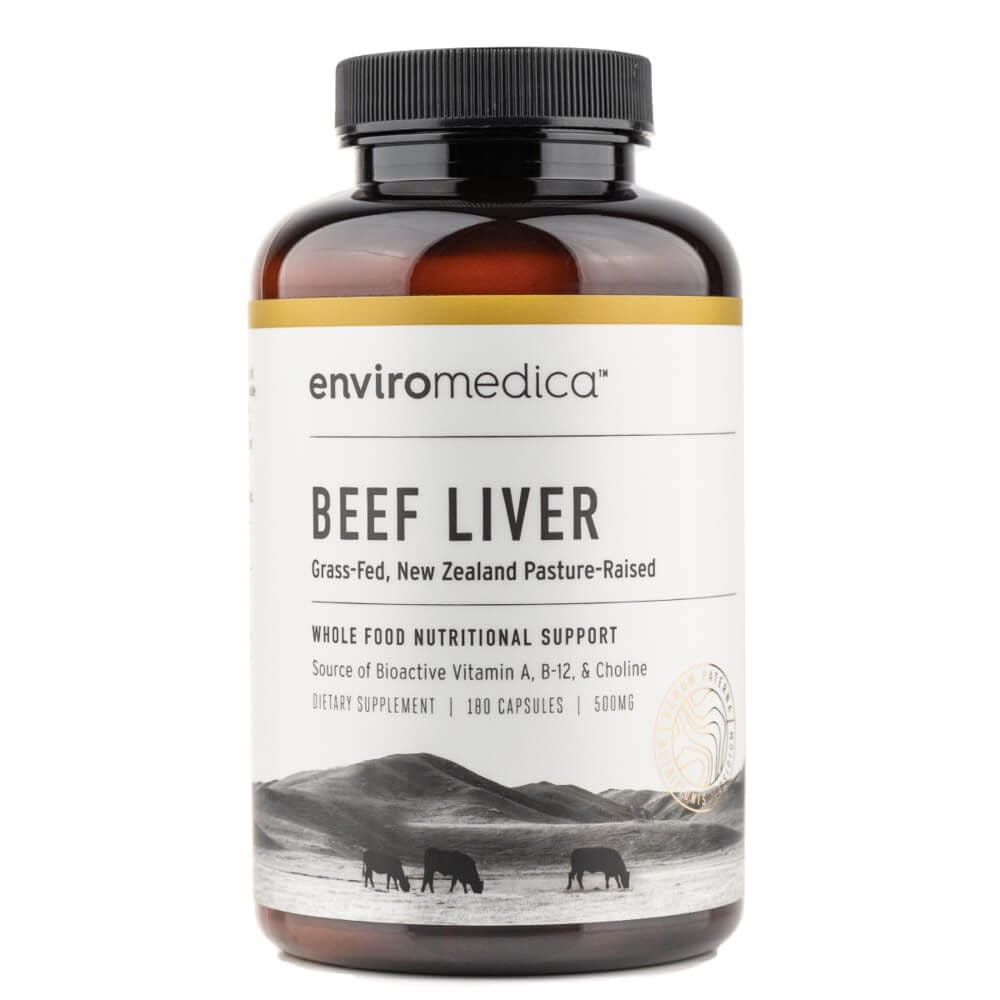 Enviromedica pastured beef liver capsules