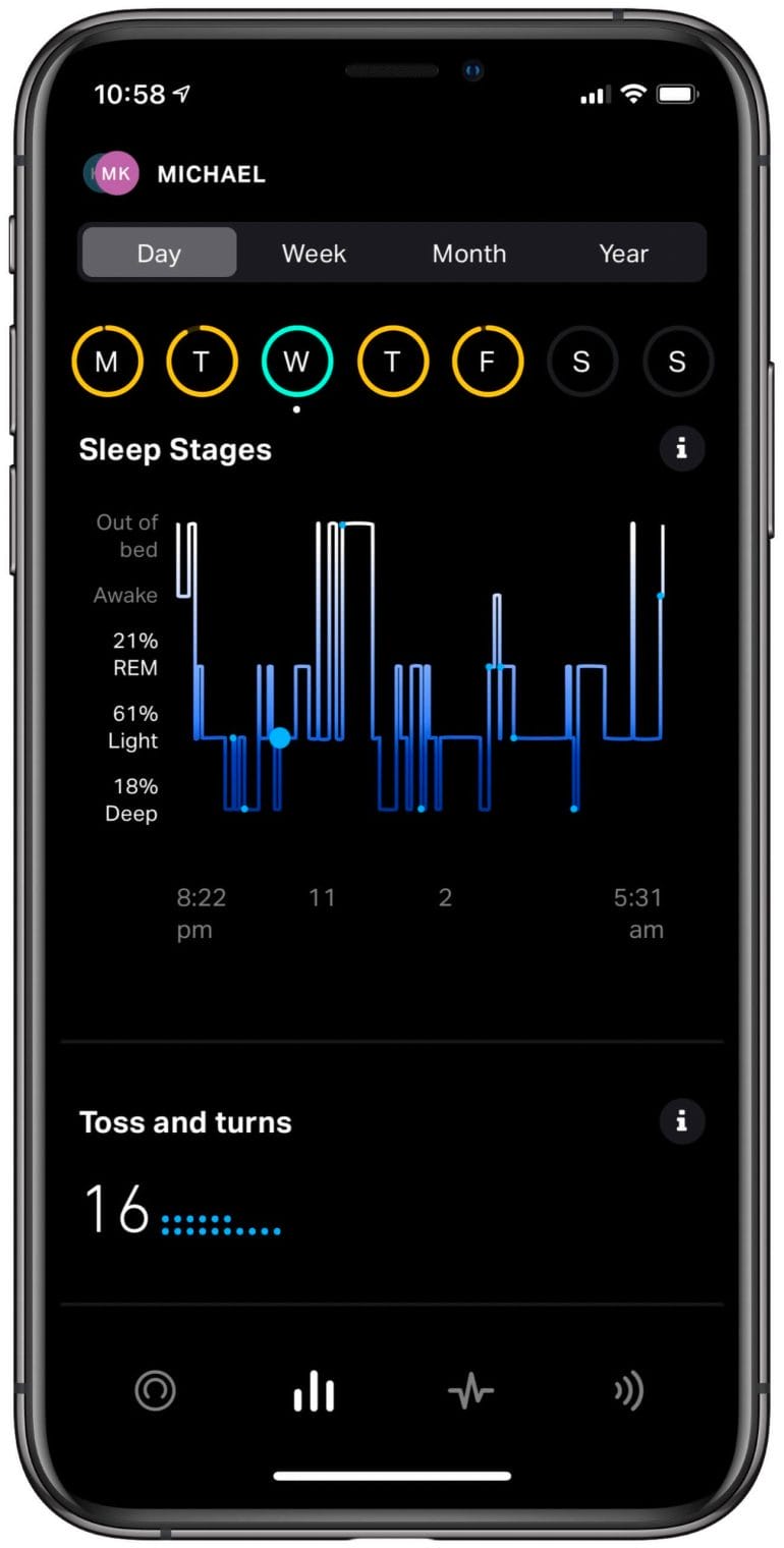 Eight Sleep - Sleep Stage Analysis