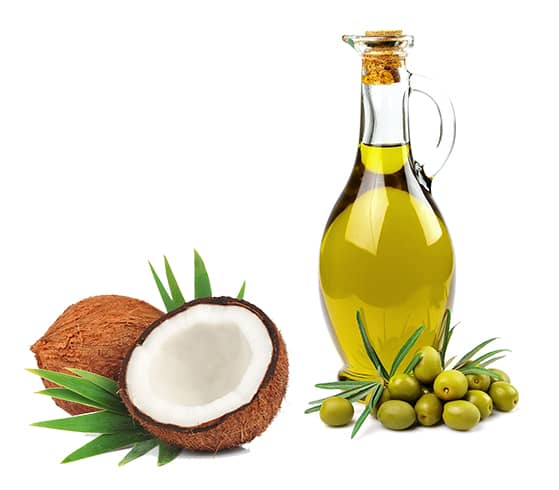 HLTH Code uses coconut and olive oil as its primary sources of fat