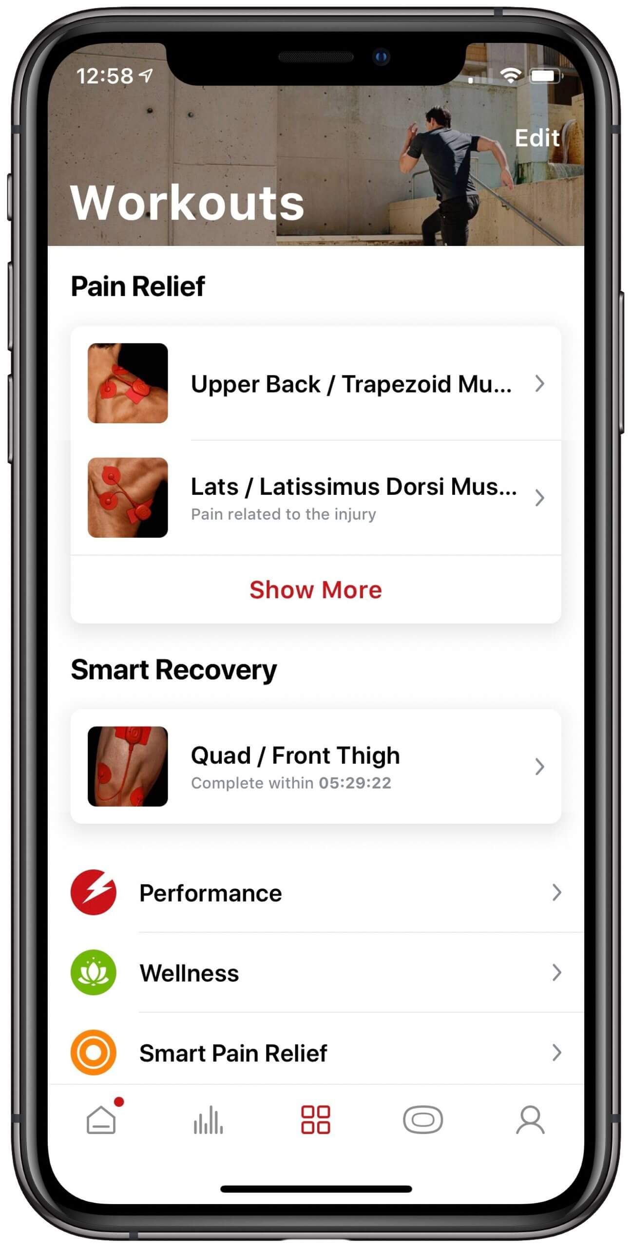 PowerDot 2.0 App - Workouts