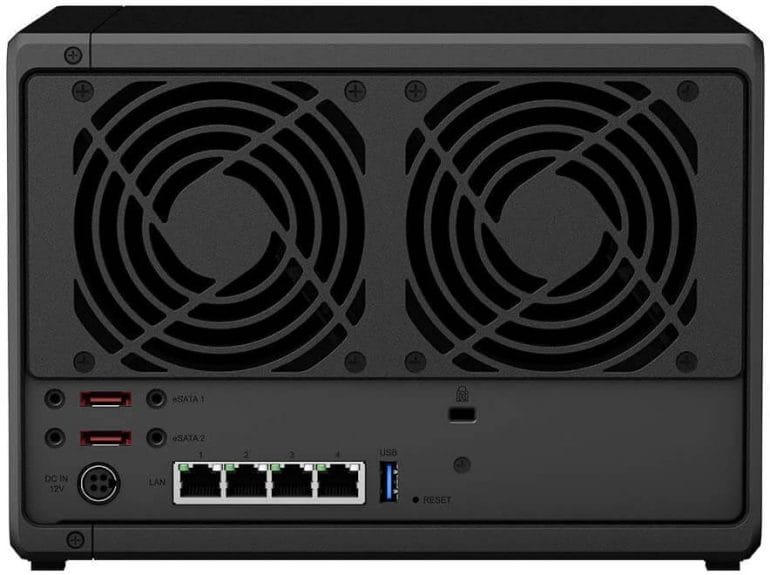 Synology DS1520+ - Back